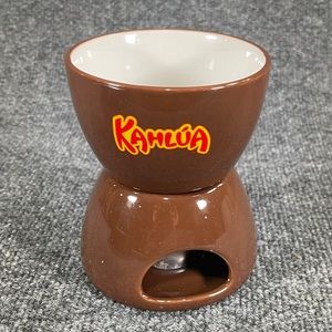 *KAHLUA Ceramic Fondue Set